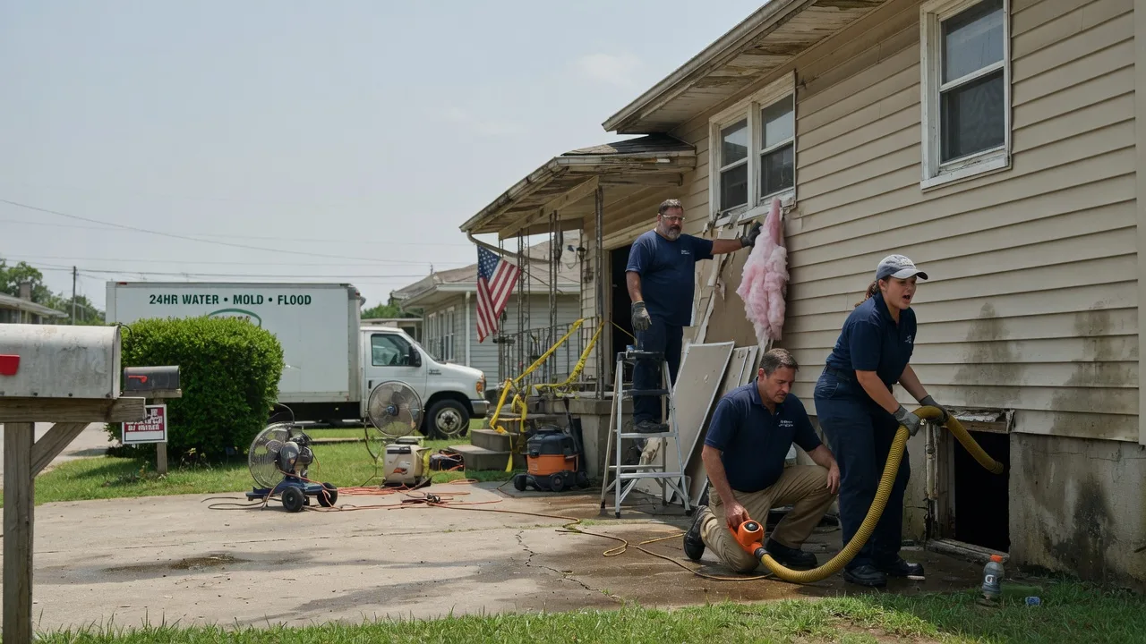 Water Damage Repair in Maple, TX near me